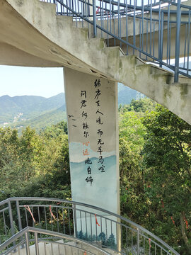 天花井森林公园心远亭