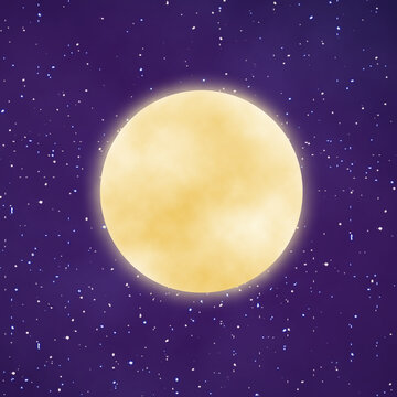 月亮素材