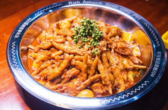 鸡爪煲