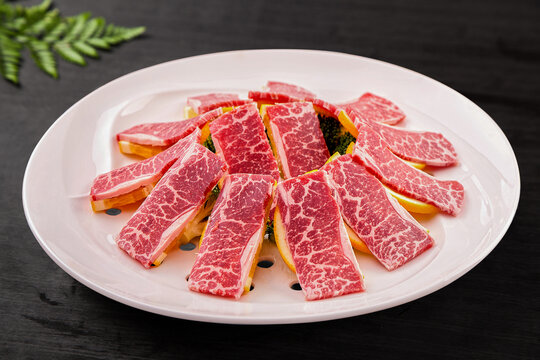 雪花牛肉