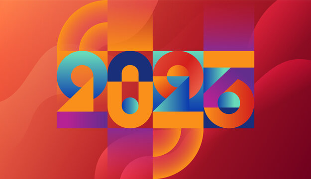 数字2025字体设计