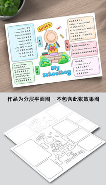 四年级英语上册第二单元思维导图