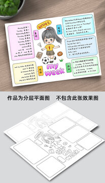 五年级英语上册第二单元思维导图