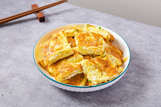 香煎鸡蛋饼