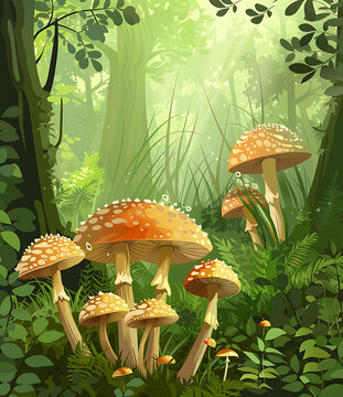 森林蘑菇