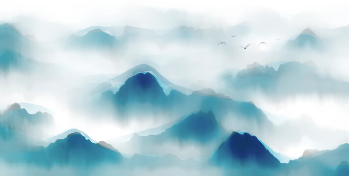 水墨山水