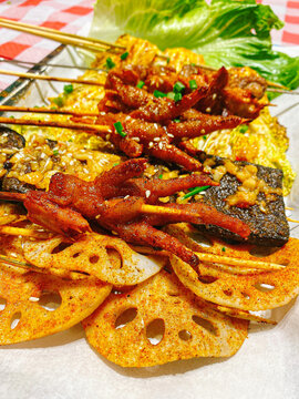 夜宵烧烤串串