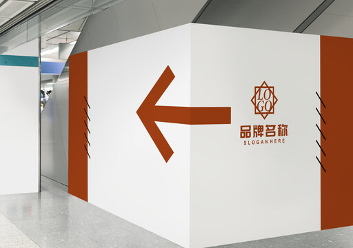 围挡logo样机