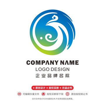 永字标志logo凤凰