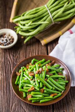 豇豆炒肉
