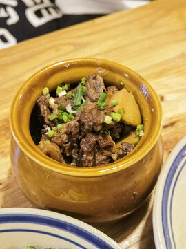 土豆炖牛肉