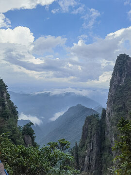山顶风光