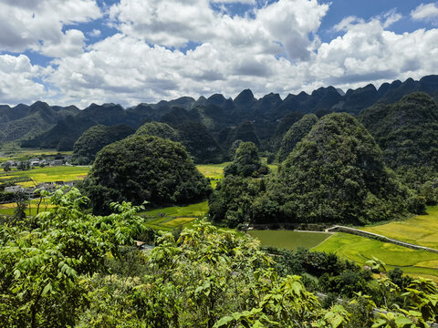 唯美山景图片