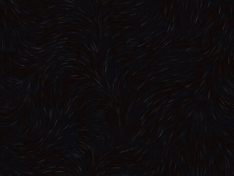 抽象黑色毛发纹理