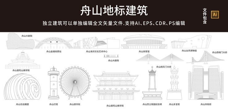 舟山地标