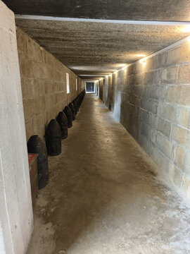 胡里山炮台地下室