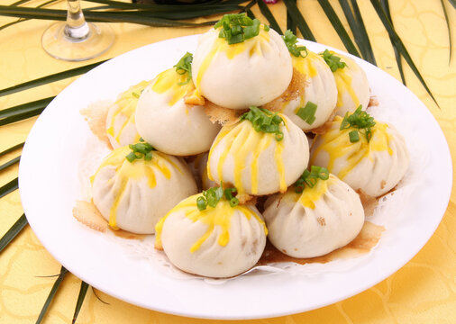 葱煎包