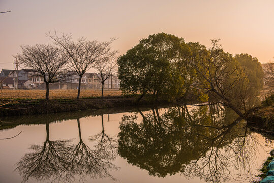 河道风光