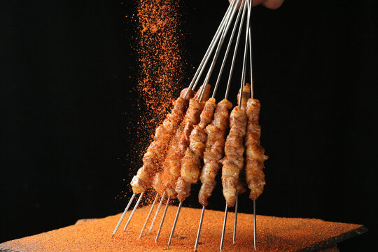 烤羊肉串