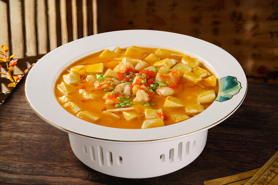 蟹黄豆腐