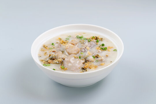 梅菜咸骨粥