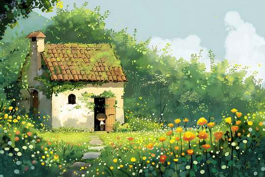 绿野仙踪的小屋