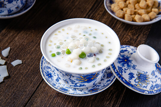特色冰豆花