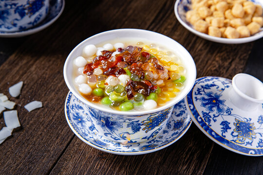 特色冰豆花