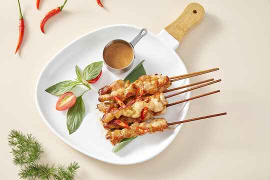 沙爹鸡肉串