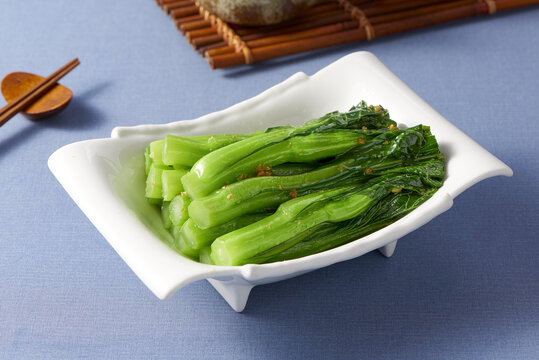 白灼菜心