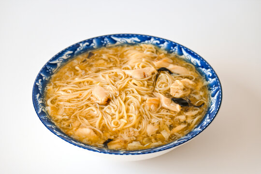 蓬莱小面特色美食海鲜打卤面条