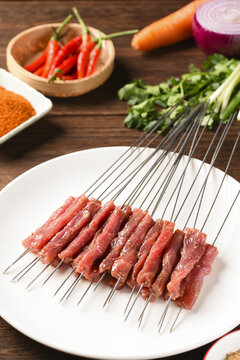 7分熟小牛肉