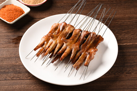 烤鸡爪