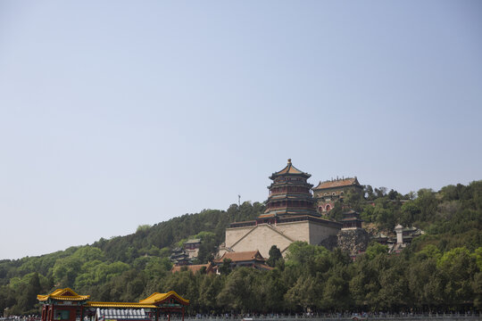 北京颐和园万寿山