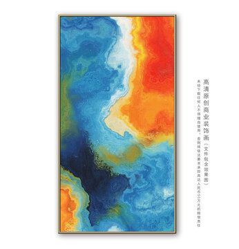现代抽象油画