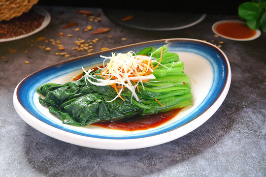 白灼菜心