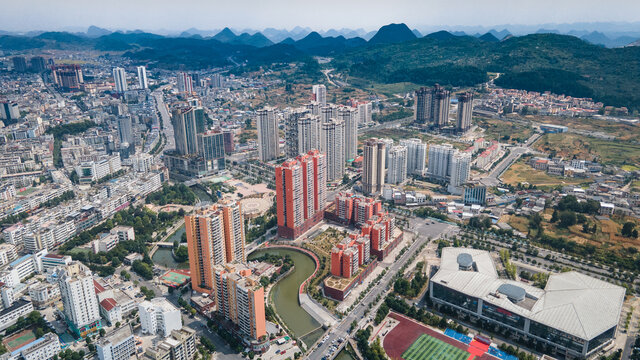 安顺市平坝区航拍