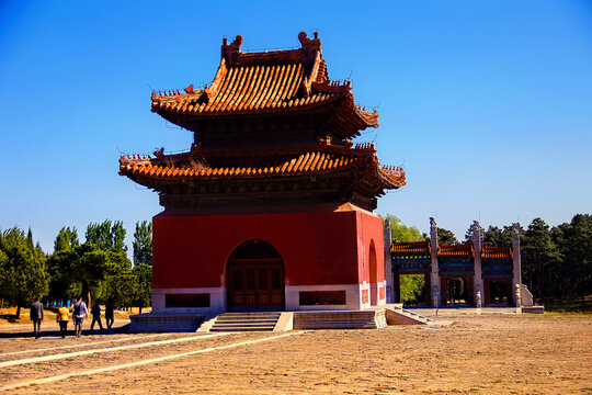 清东陵景陵碑亭