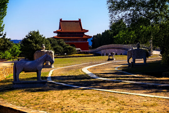 清东陵景陵神道康熙陵寝