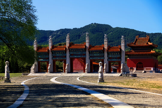 清东陵景陵神道牌楼