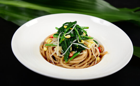 豆芽菠菜莜面