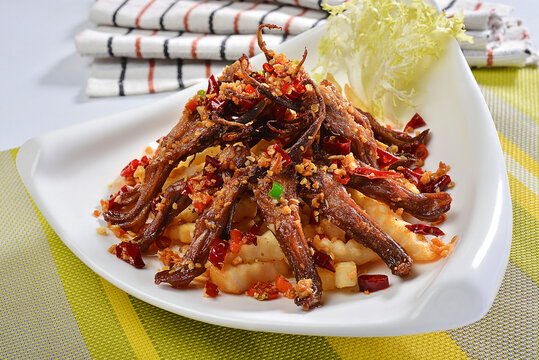 椒盐鸭舌
