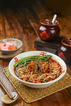 鸡杂面