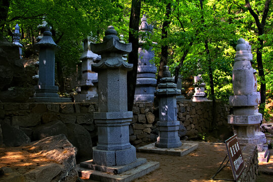 天津盘山塔林