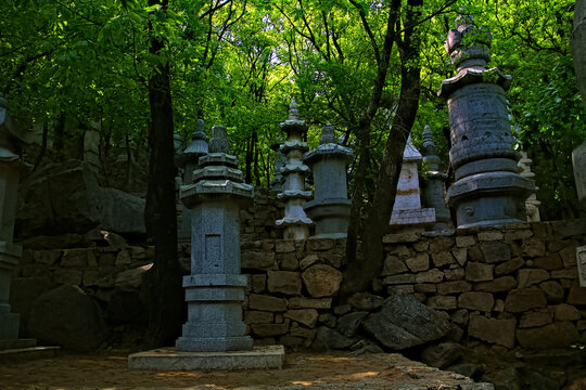天津盘山塔林