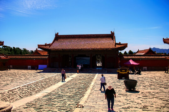 清东陵慈禧陵地面建筑