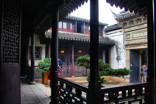 乌镇东栅江南民居江南水乡