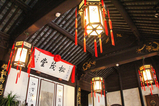 周庄沈厅松茂堂