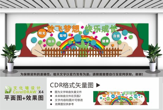幼儿园宣传文化墙