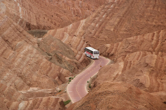 甘肃张掖七彩丹霞景区丹霞地貌